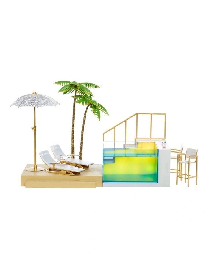 Deals π Rainbow High Color Change Pool & Beach Club Playset β - Image 2