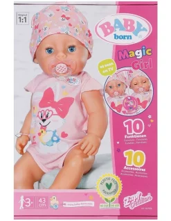 New โจ Baby Born Magic Eyes 43cm Baby Girl Doll ๐