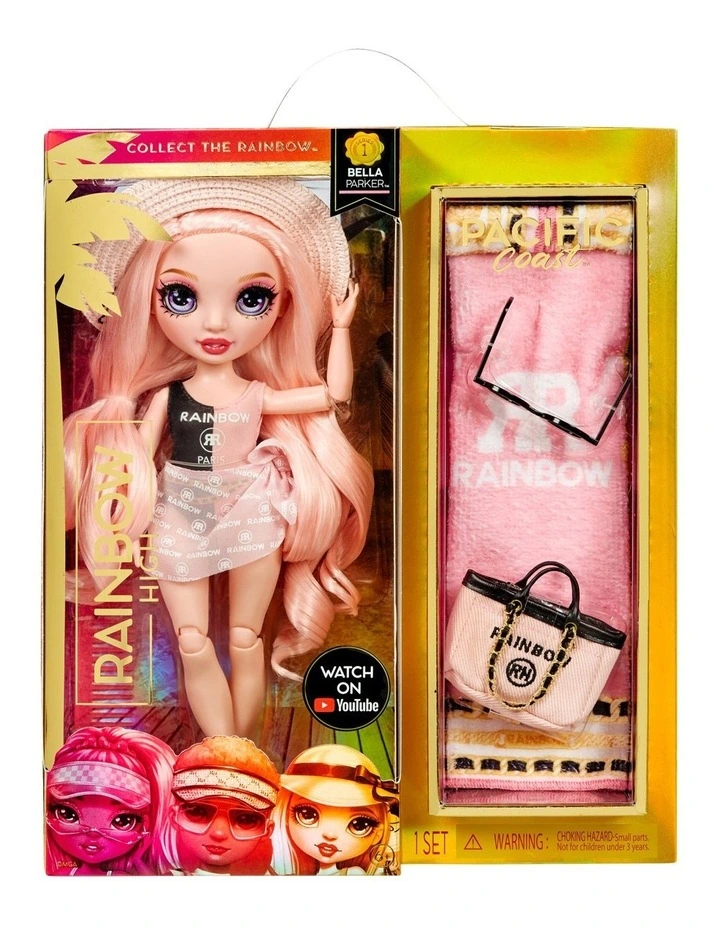 Promo π€© Rainbow High Pacific Coast Fashion Dolls Assorted π