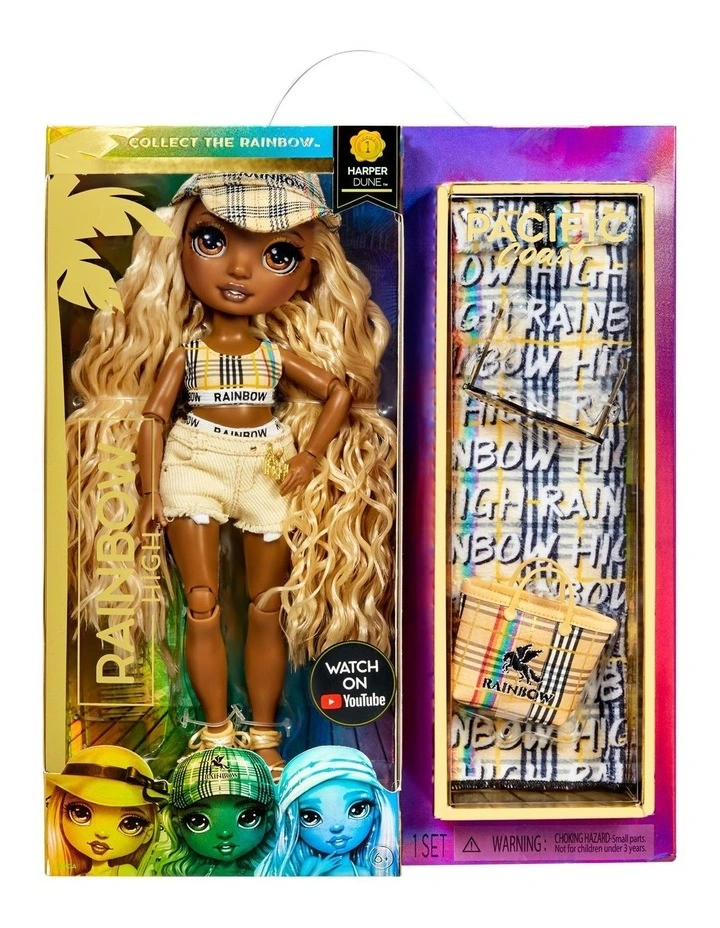 Promo π€© Rainbow High Pacific Coast Fashion Dolls Assorted π - Image 3
