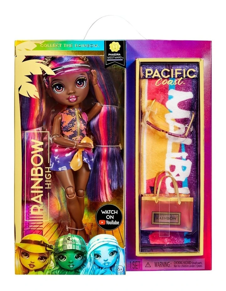 Promo π€© Rainbow High Pacific Coast Fashion Dolls Assorted π - Image 5