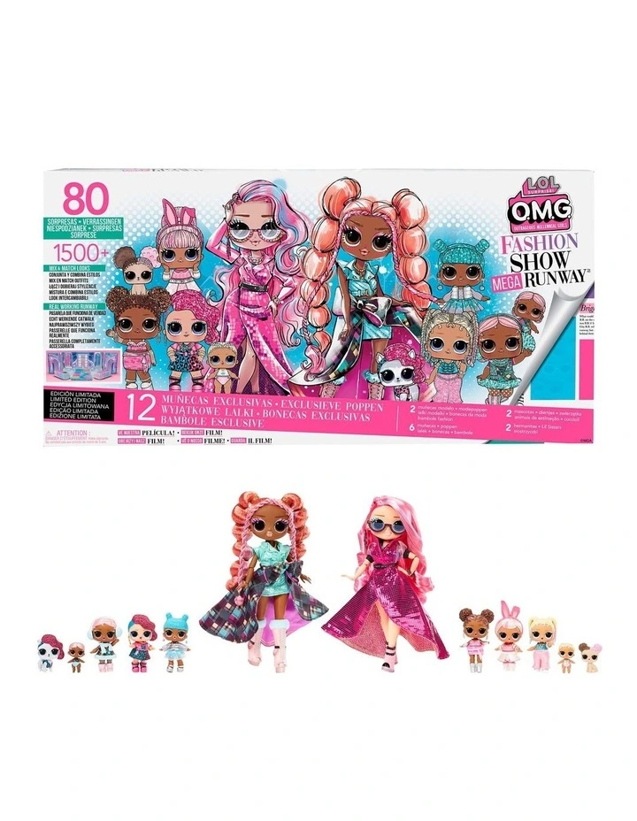 Buy π LOL Surprise Fashion Show Mega Runway Playset With 80 Surprises β