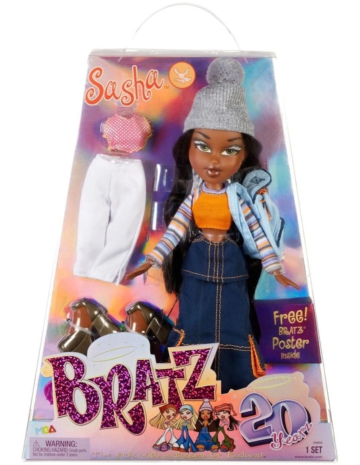 Best Pirce π Bratz Original Fashion Doll Sasha 20 Yearz Special Edition π€© - Image 2