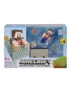 Best Pirce ⌛ Minecraft Minecart Mayhem Playset 🌟