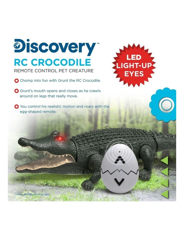 New π₯ Discovery RC Crocodile Remote Control Pet Creature π - Image 3