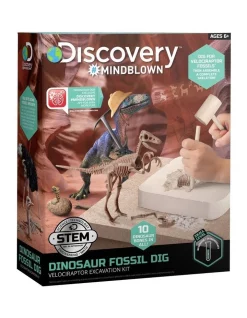 Best Pirce π Discovery Toy Dinosaur Excavation Kit Skeleton 3D Puzzle Velociraptor π