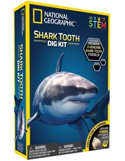 Promo 🛒 National Geographic Shark Tooth Dig Kit ⌛