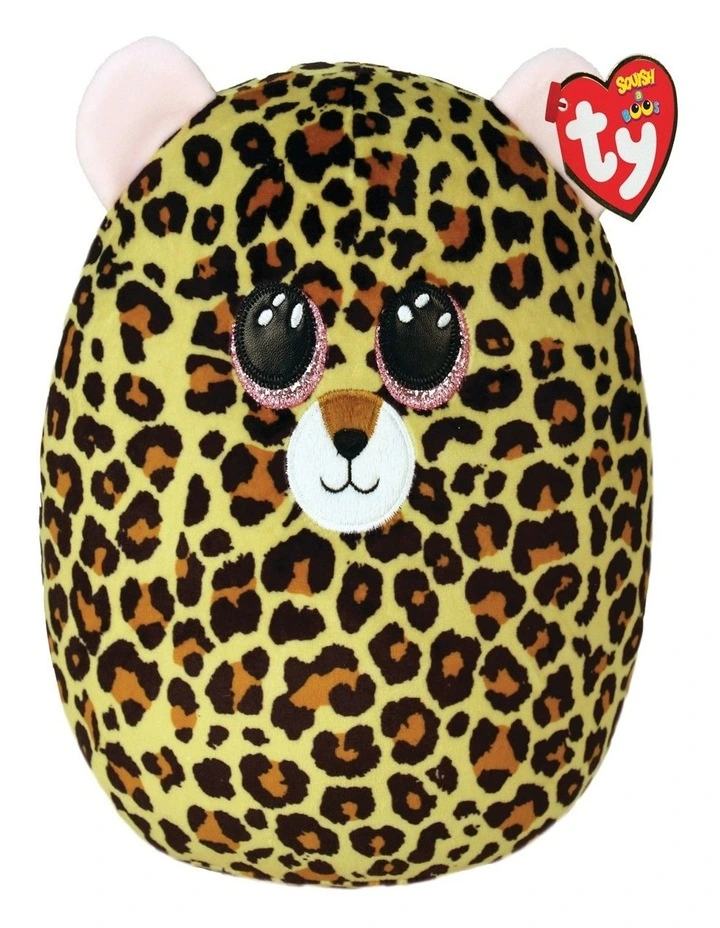 Budget β Ty Squish A Boos 14" Livvie Leopard π