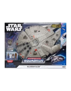 Budget 🌟 Star Wars Millennium Falcon 9 Inch Feature Vehicle & Figure 😍