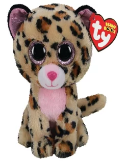 Outlet 🛒 Ty Livvie Leopard Medium Beanie Boo 😀
