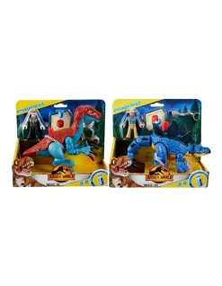 Best Pirce 🔥 Imaginext Jurassic World Thrashing Dinosaur Figures Set Assorted 😀