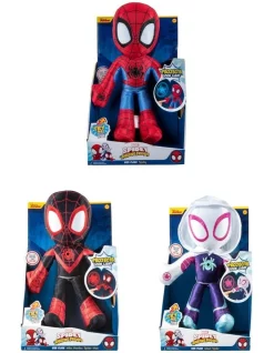 Buy 😉 Spiderman & Friends Web Flash Feature Plush Assorted 🔥