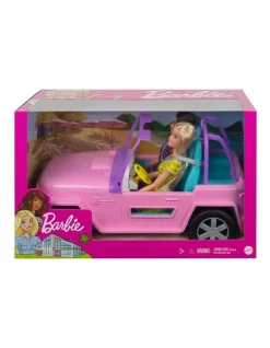 Discount 😀 Barbie Two Dolls And Their Off-Road Vehicle 🎁
