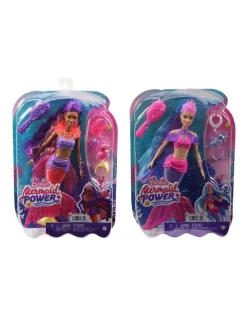 Coupon ✨ Barbie Mermaid Power Dolls And Accessories Assorted 💯