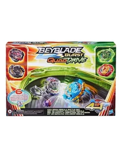 Deals ✔️ Beyblade Burst Quaddrive Collision Nebula Battle Set 🎁
