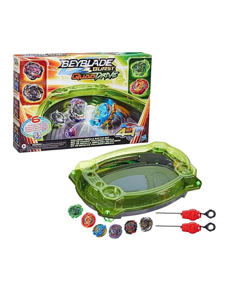 Deals βοΈ Beyblade Burst Quaddrive Collision Nebula Battle Set π - Image 3