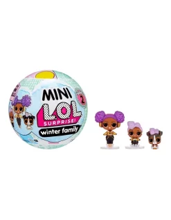 Brand new ❤️ LOL Surprise Mini Winter Family Playset Collection With 8 Surprises Assorted 🔥